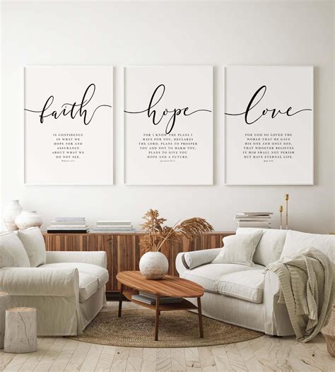 Wall decor scripture - This item: Religious Wall Decor - 8x10 Inspirational Quote - Bible Verse Wall Art - Christian Scripture Print - Wall Decor for Bedroom, Girls Room - Daughter Gifts - Gift for Women $12.95 $ 12 . 95 Get it as soon as Friday, Nov 3